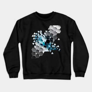 honeycomb abstraction Crewneck Sweatshirt